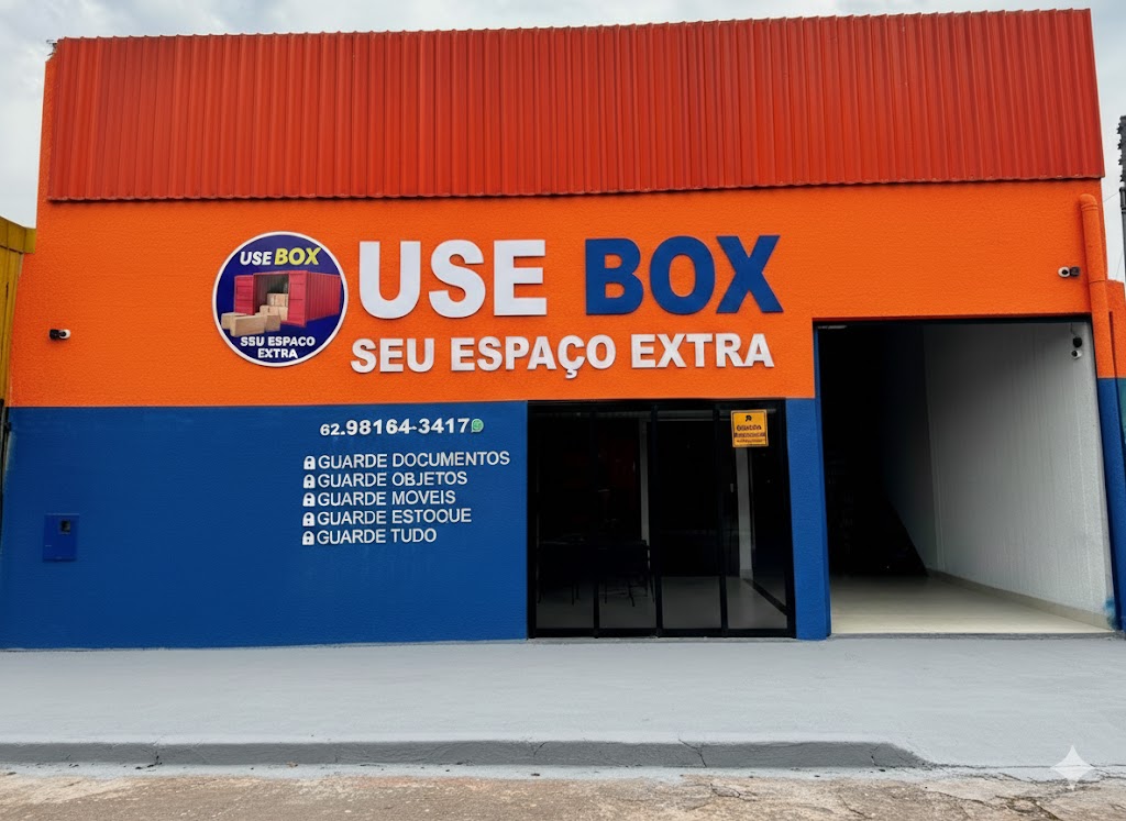 Fachada USE Box - Seu Espaço Extra